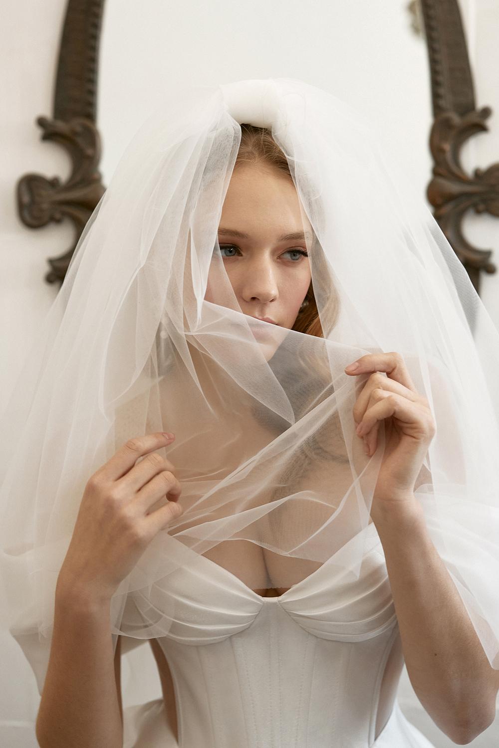 Stein and bow veil / Стейн с вуалью Бов view 12