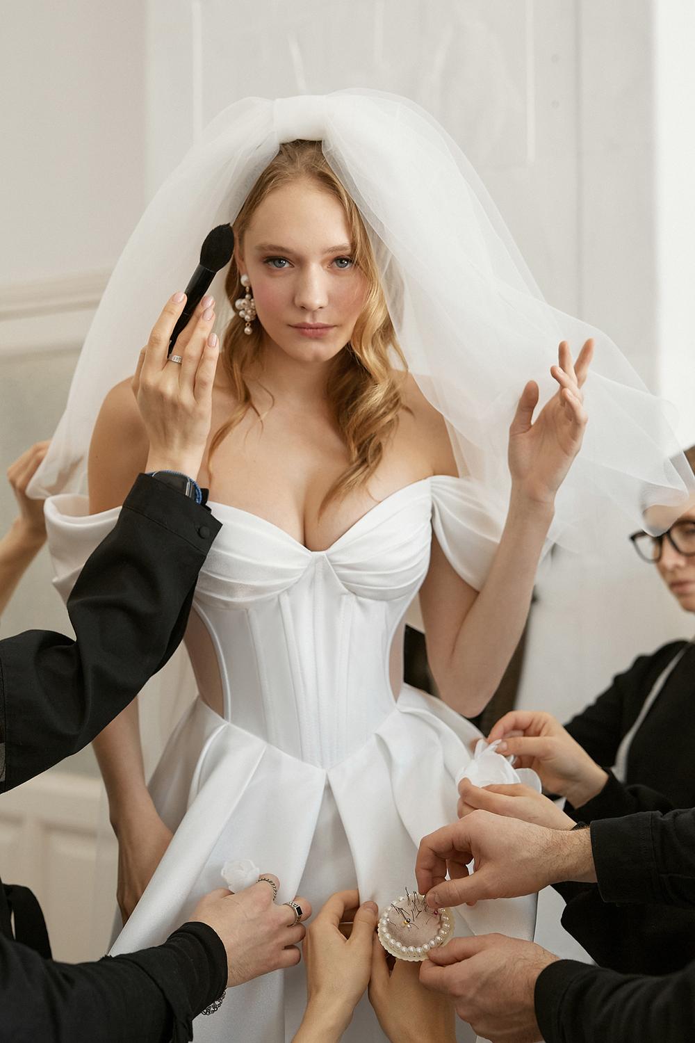 Stein and bow veil / Стейн с вуалью Бов view 17