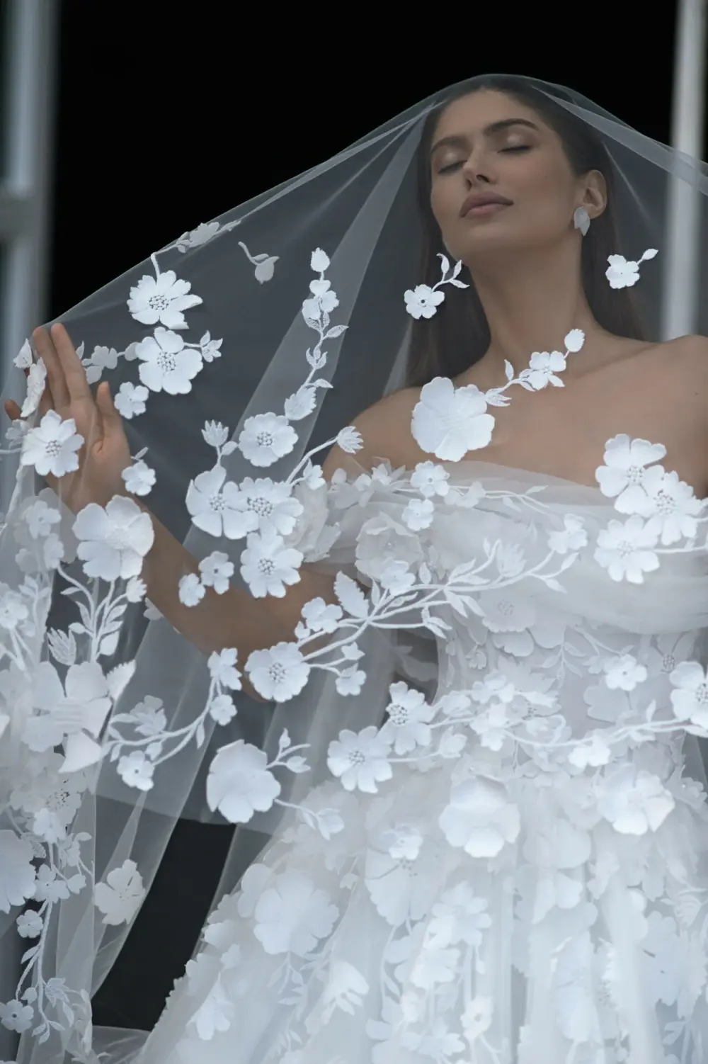 Milliana veil / Вуаль Миллиана view 2