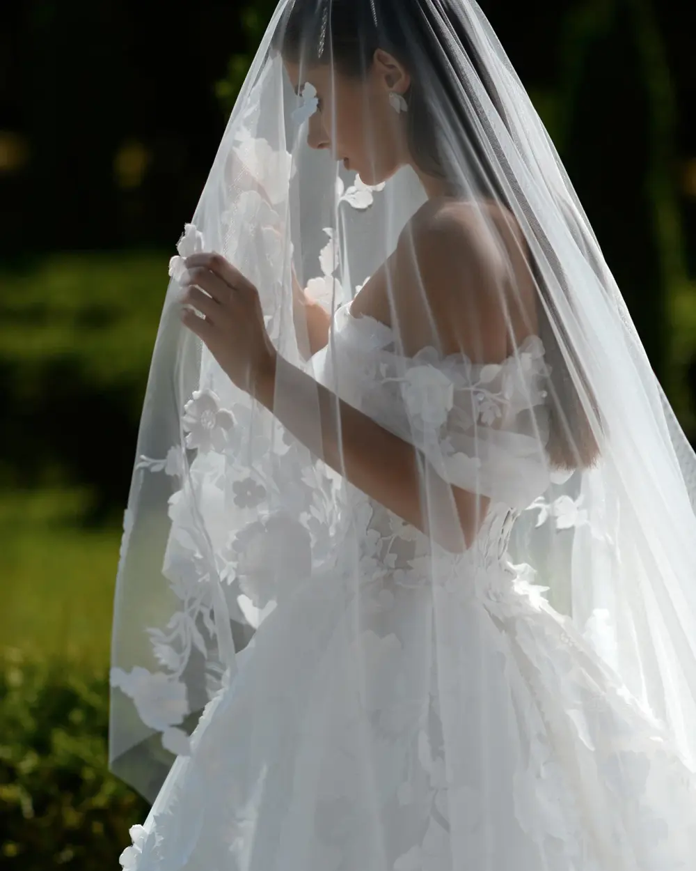 Milliana veil / Вуаль Миллиана view 3