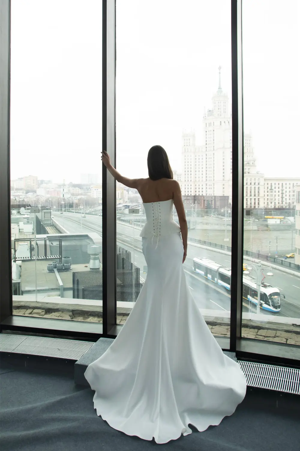 Ecarlight satin skirt / Экарлайт юбка атлас view 2